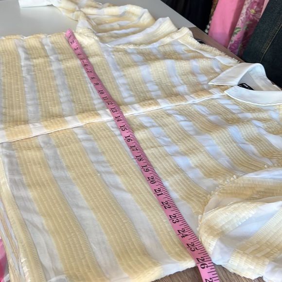 ASOS palliates top button down cream off white oversized see photos - Picture 8 of 14